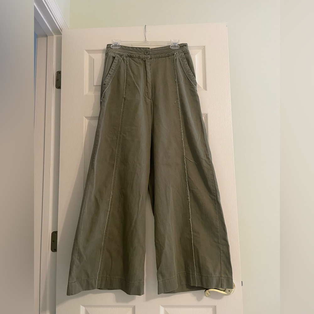 Anthropologie Army Green Pants/ Trousers